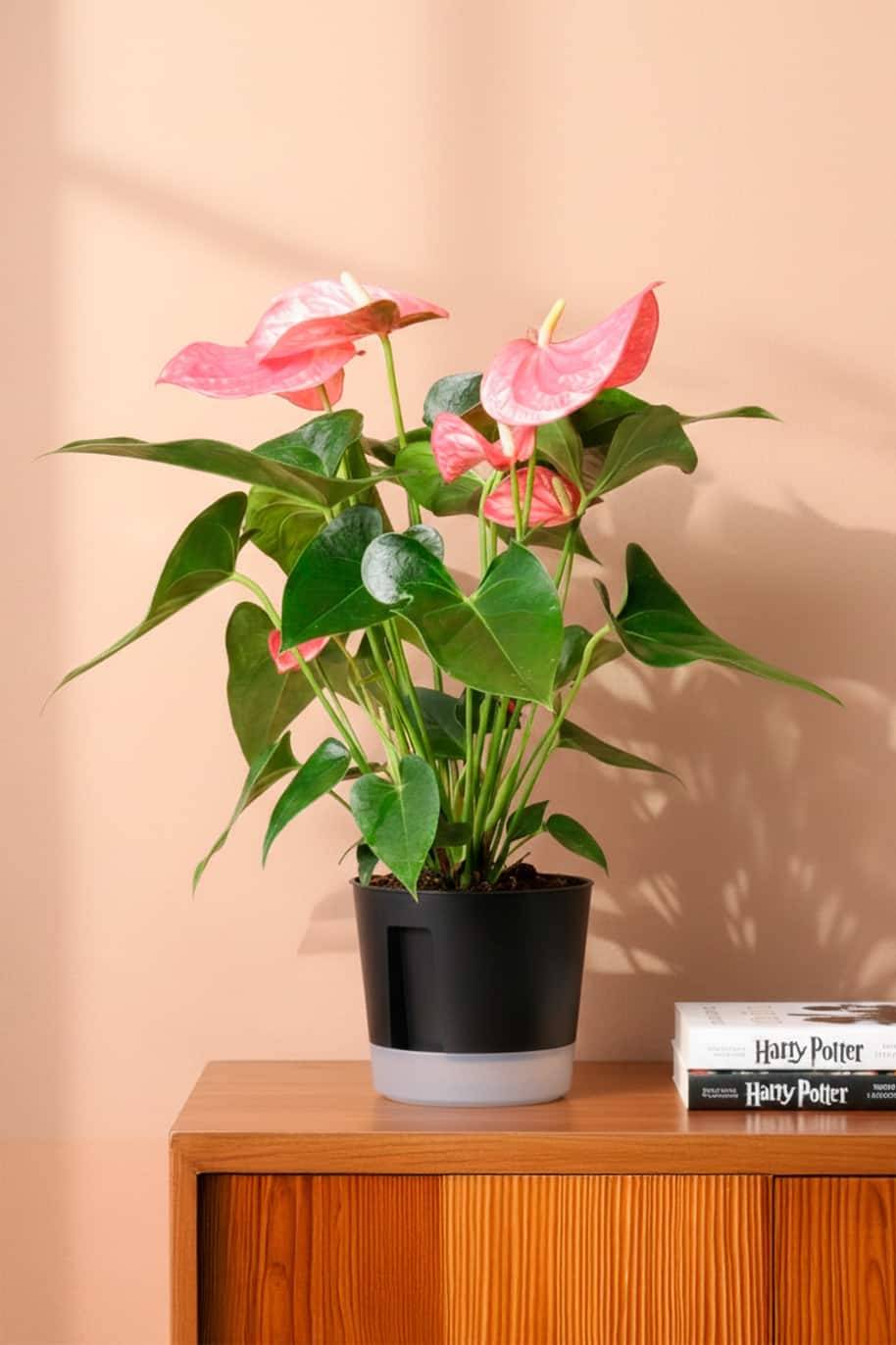 Anthurium Pink Self Watering
