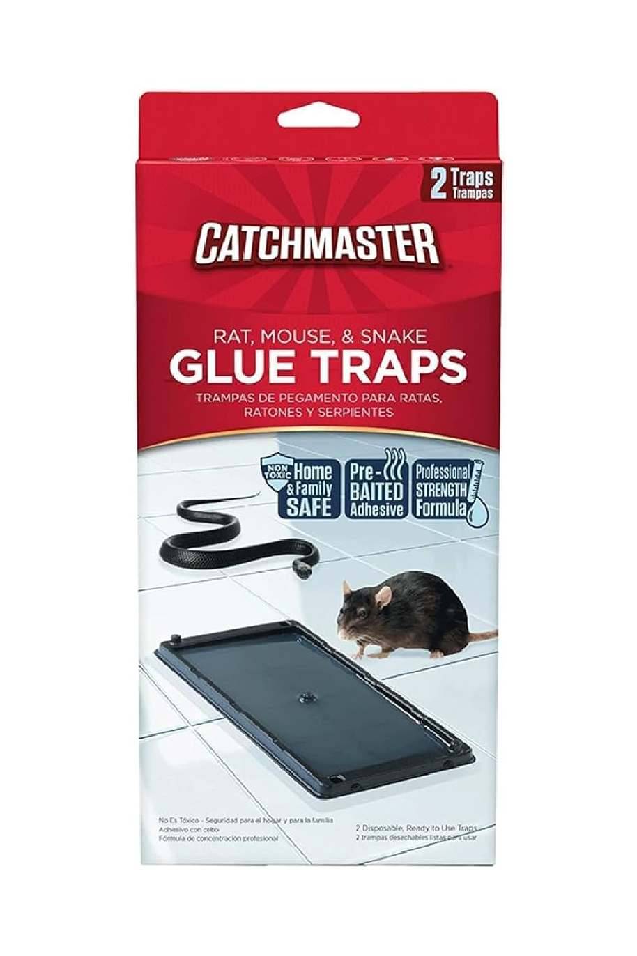 Catchmaster Baited Rat Mouse Glue Trap