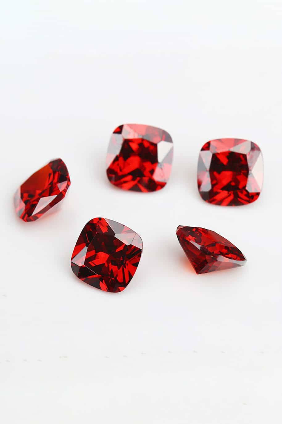 Cubic Zirconia Garnet Gemstones