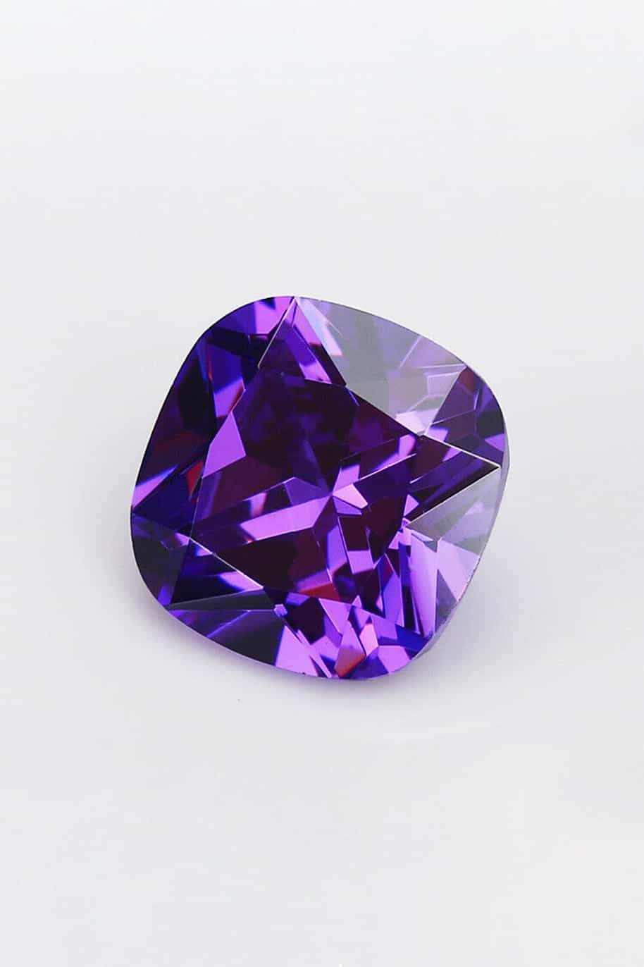 Cubic Zirconia Purple Gemstones