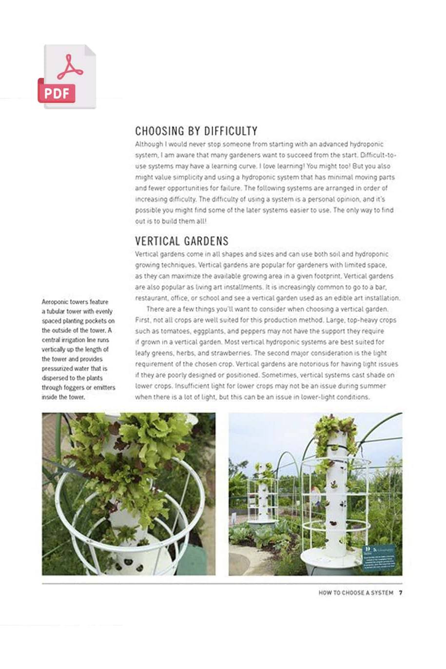 DIY Hydroponic Gardens - 192 pages