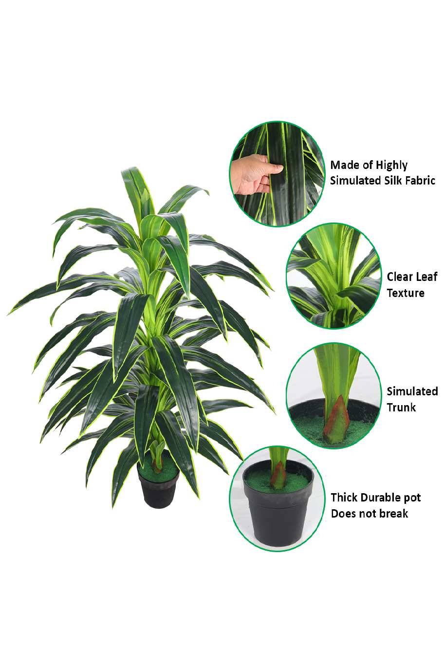 Dracaena Janet Artificial