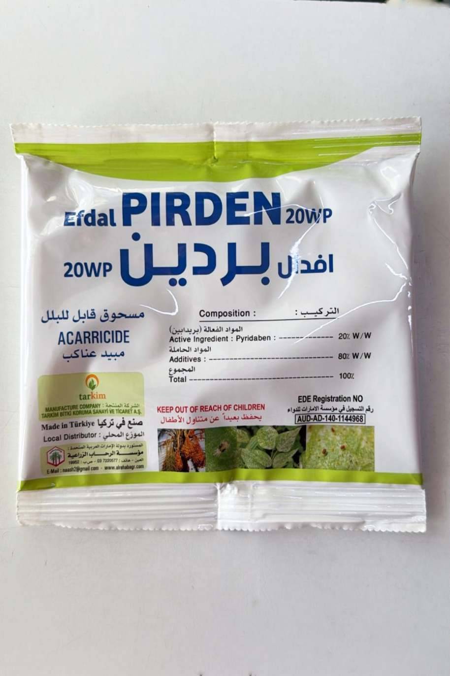 Efdal Pirden 20WP Insecticide & Acaricide