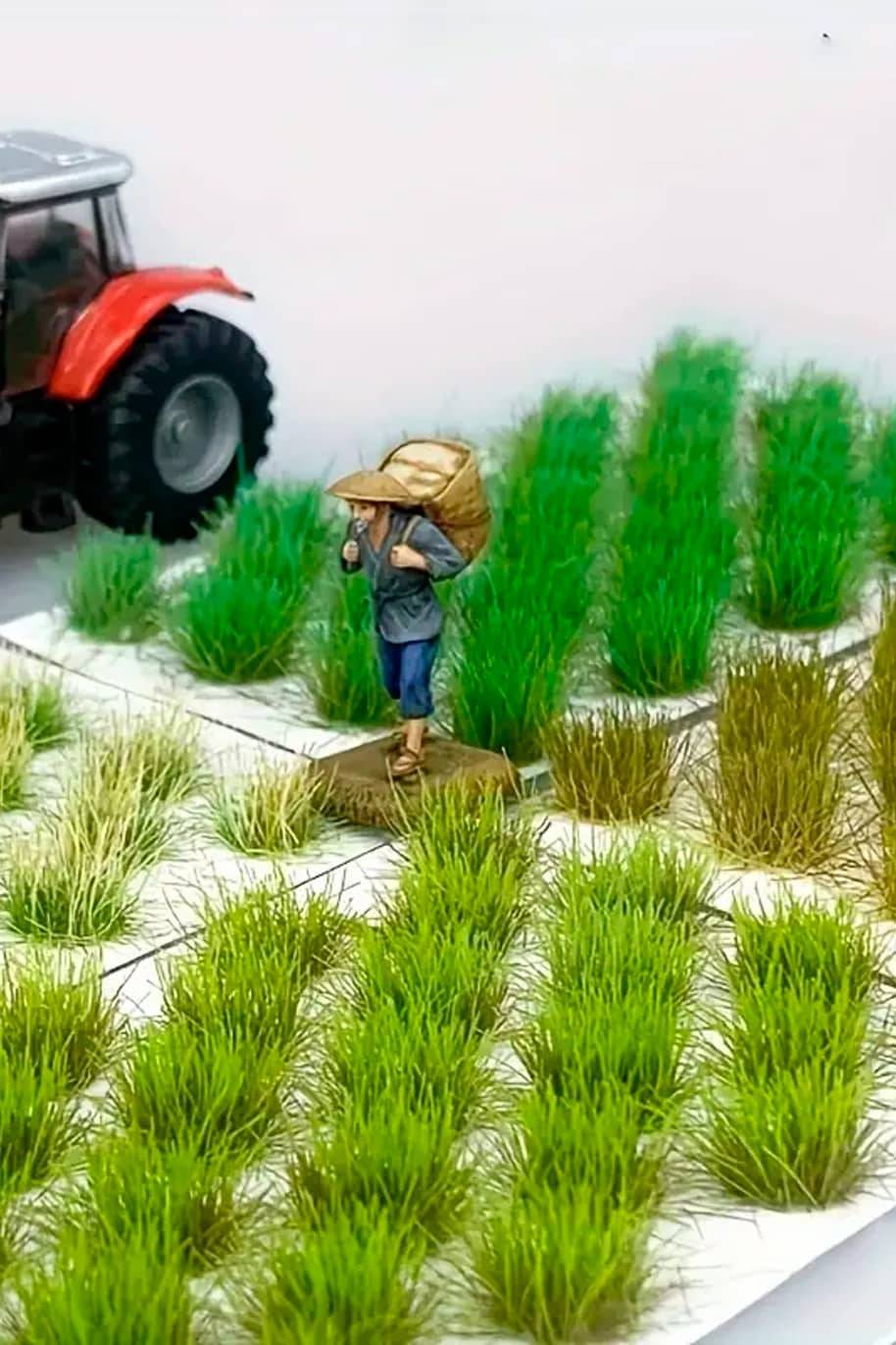 Fake Miniature Resin Moss Grass