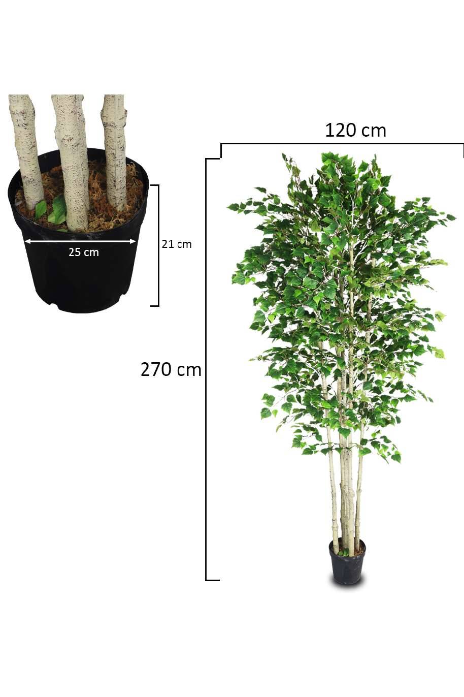 Ficus Benjamina Artificial 2.7Mtr