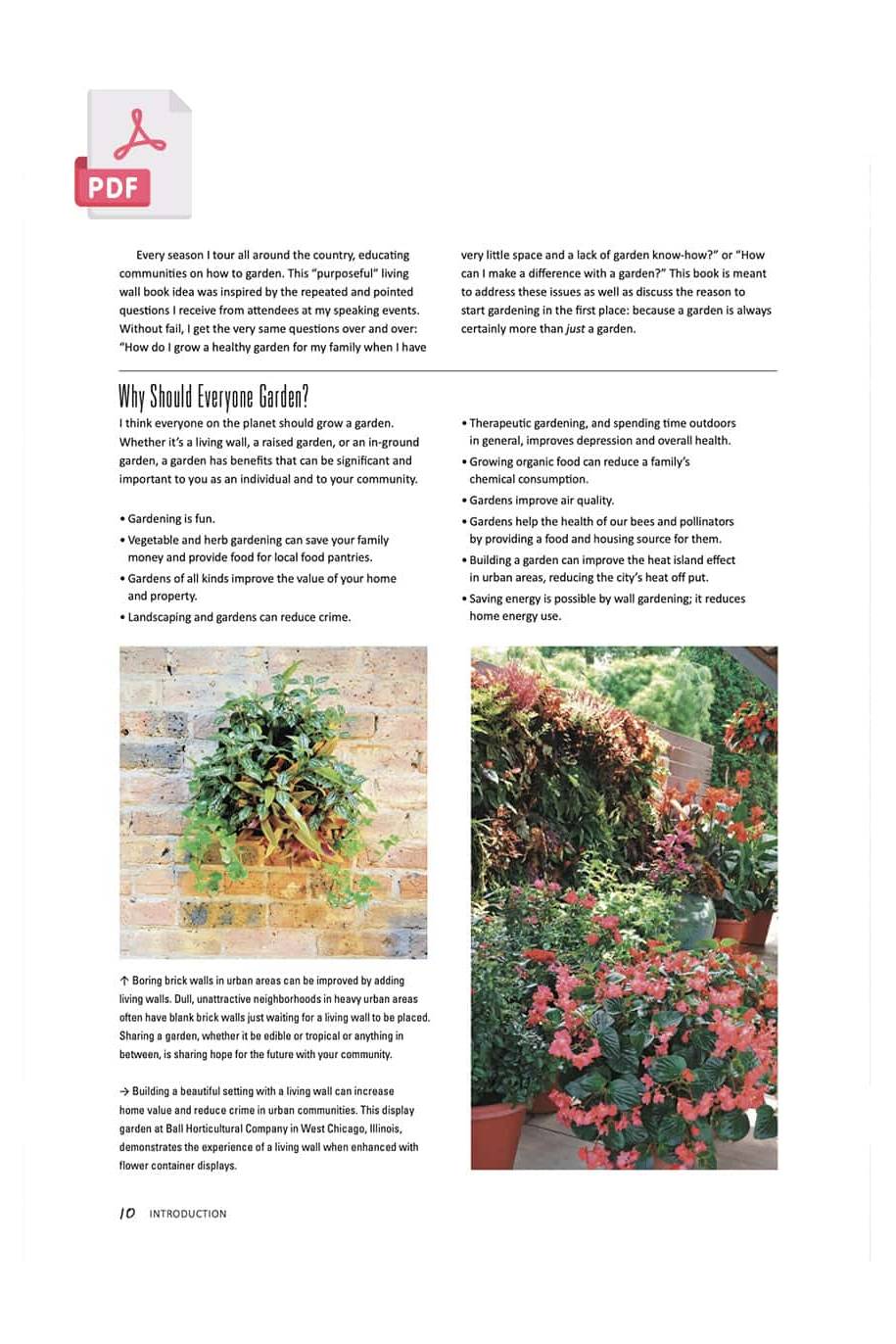 Grow a Living Wall - 160 pages