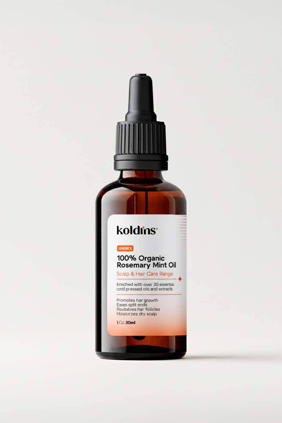 100% Organic Rosemary Mint Oil