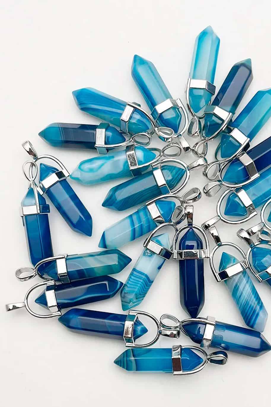 Fluorite Crystal Pendants - PS Wellness - image 3