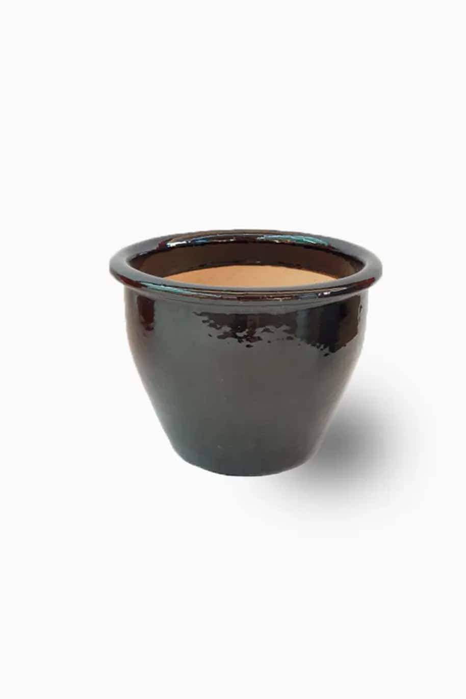 Fishbowl Outdoor Ceramic Pot