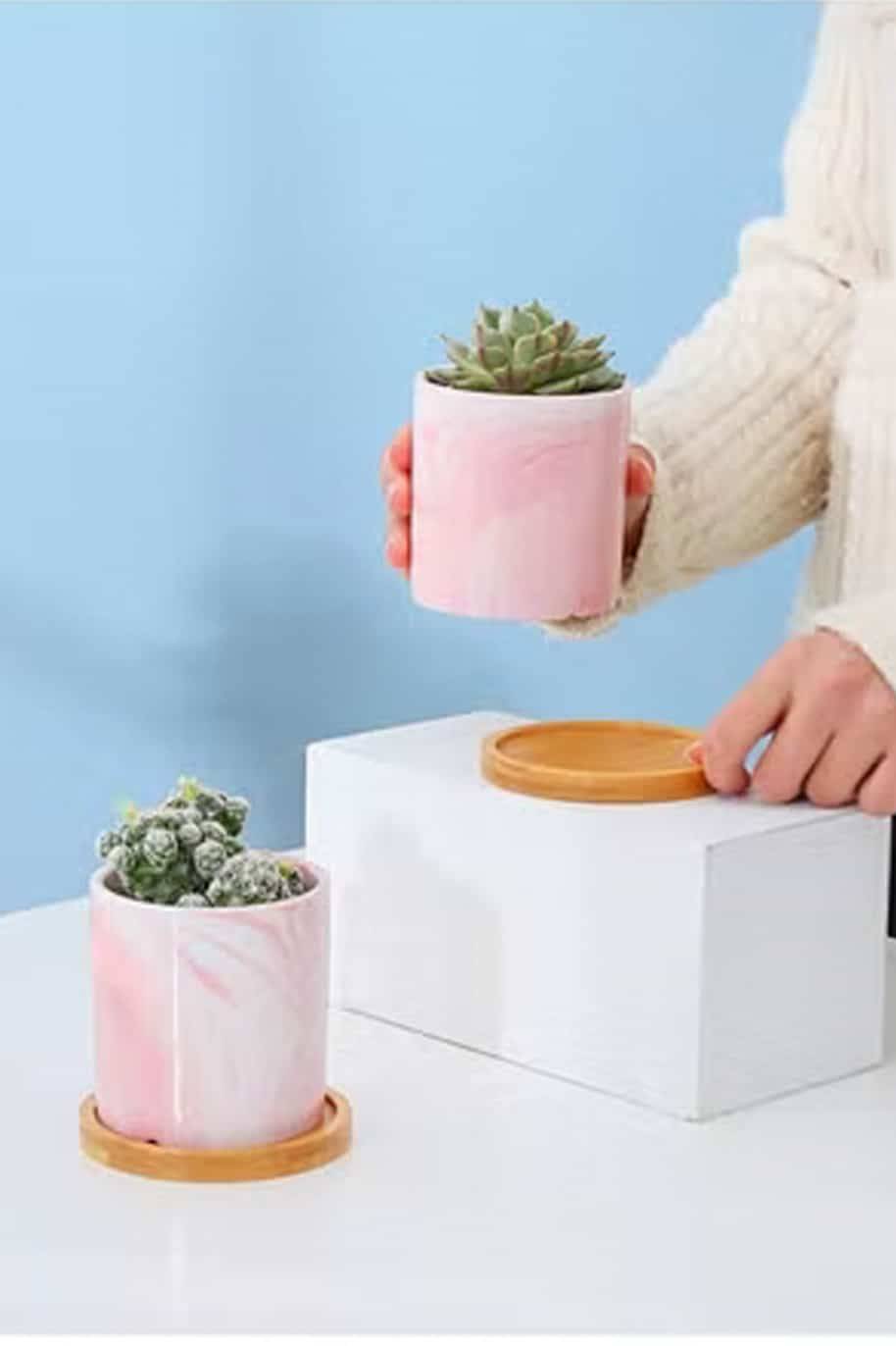 Pink Cheese Mini Pot