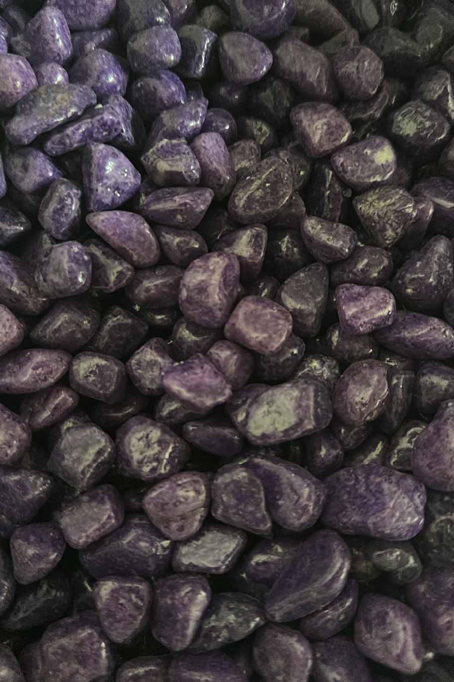Purple Stone Colored