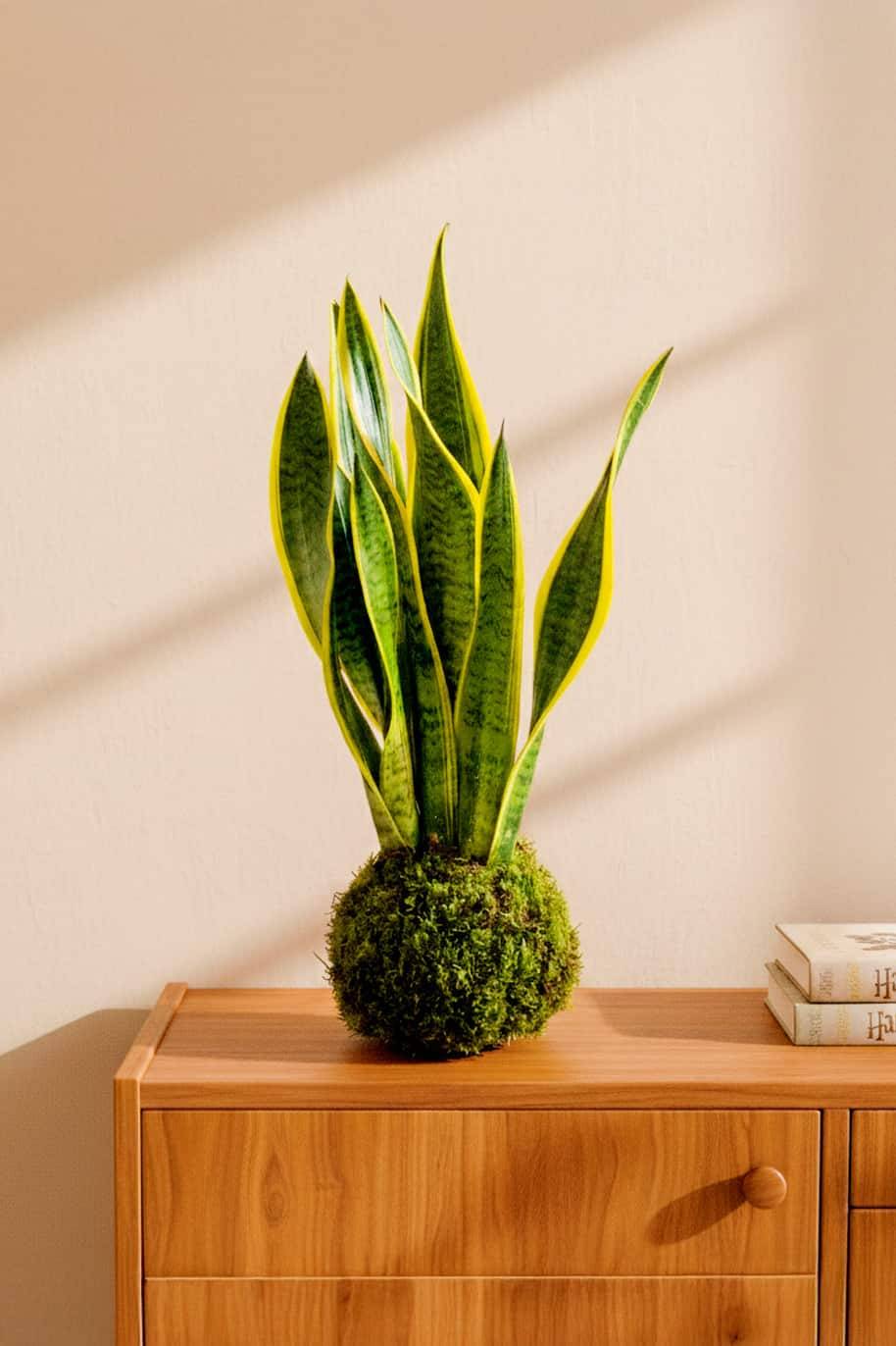 Sansevieria Kokedama