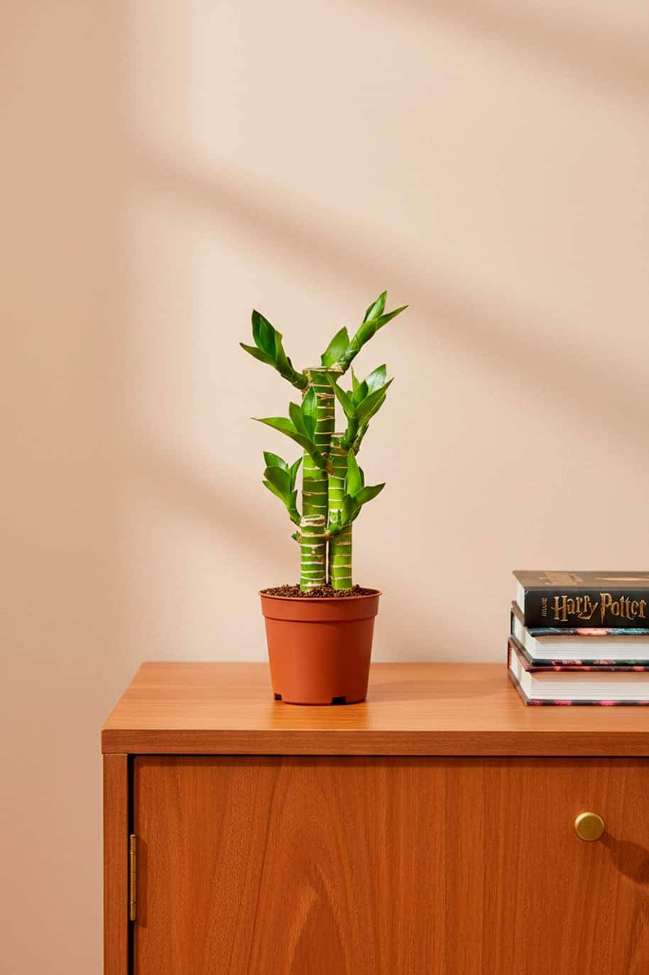 Striped Lucky Bamboo