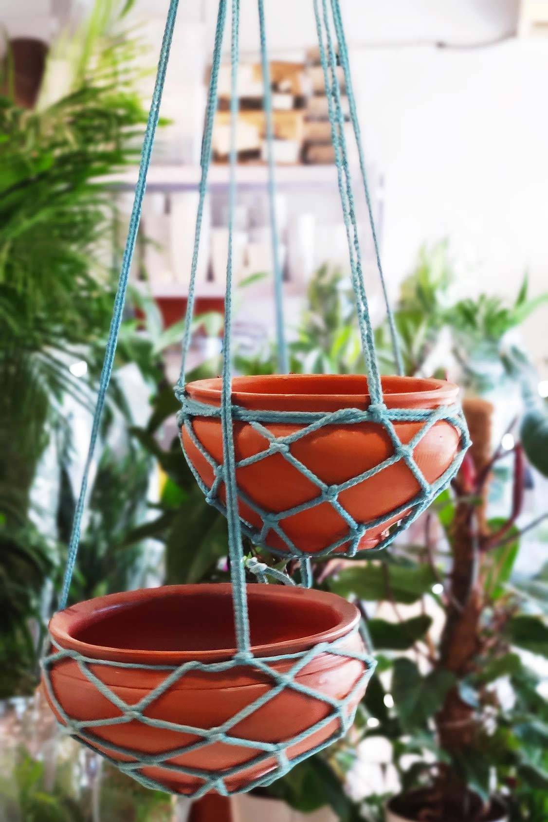 Hanging Clay Pot