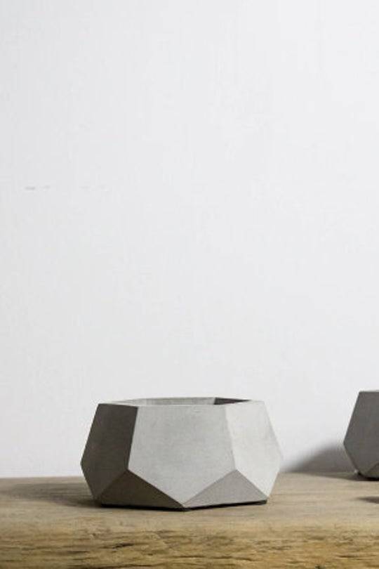 Konkri Geometry Pot Small